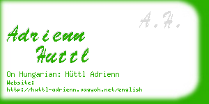 adrienn huttl business card